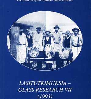 Lasitutkimuksia VII Suomen lasinpuhaltajat vuosina 1748-1917